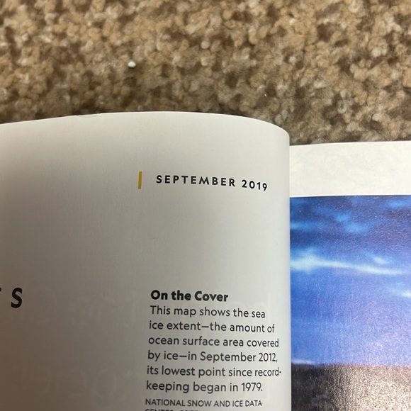 National Geographic Magazine September of 2019 The Arctic is Heating Up - Picture 5 of 9